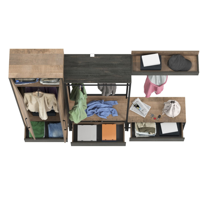 Прихожие, Мебель для прихожей в стиле лофт Трувор № 229