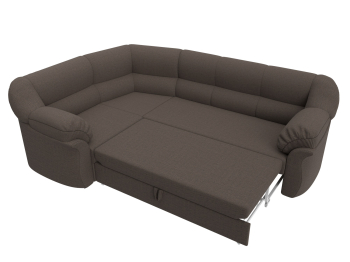 Диван угловой Карнелла левый угол, рогожка Амур