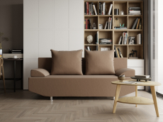 Диваны с ящиком для белья, Прямой диван Сити ППУ, велюр