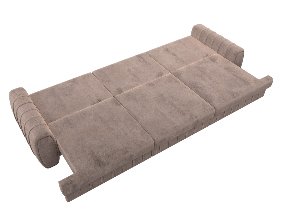 Диваны еврокнижки, Диван прямой Лига-057 НПБ Лонг, велюр TOWER