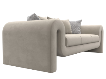 Диван прямой Волна, микровельвет