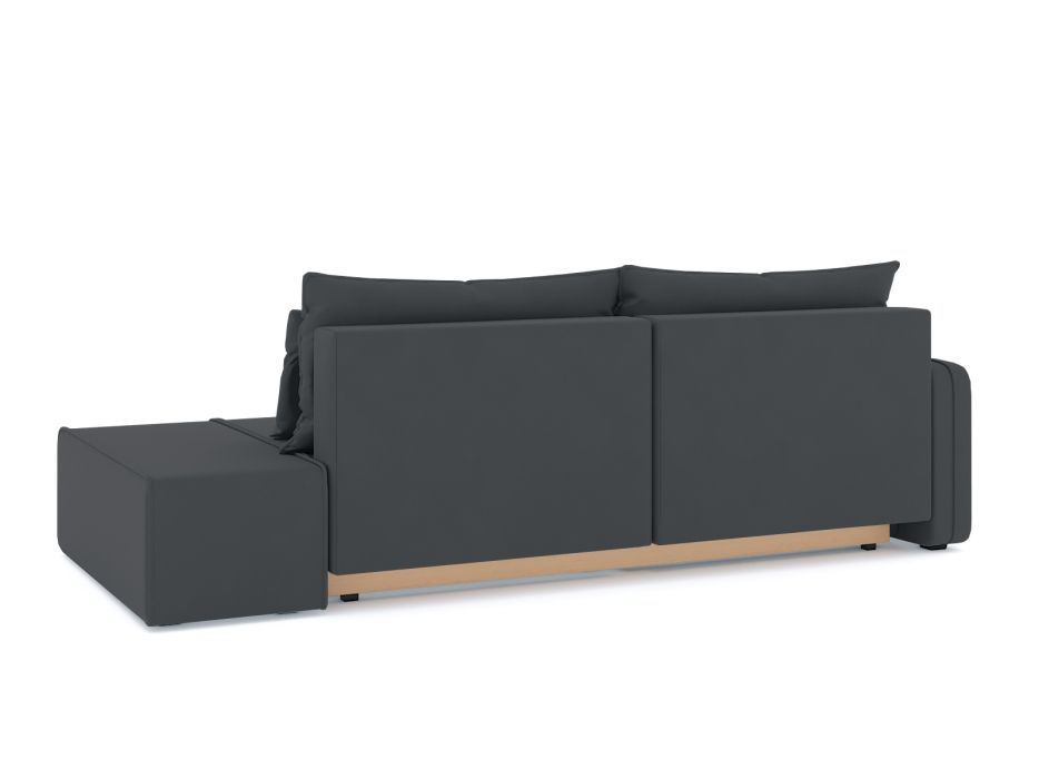 Диваны угловые в гостиную, Диван-кровать угловой Портленд еврокнижка НПБ, велюр