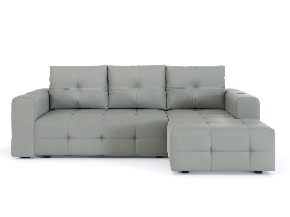 Диваны угловые в гостиную, Диван-кровать угловой Прадо, еврокнижка, велюр