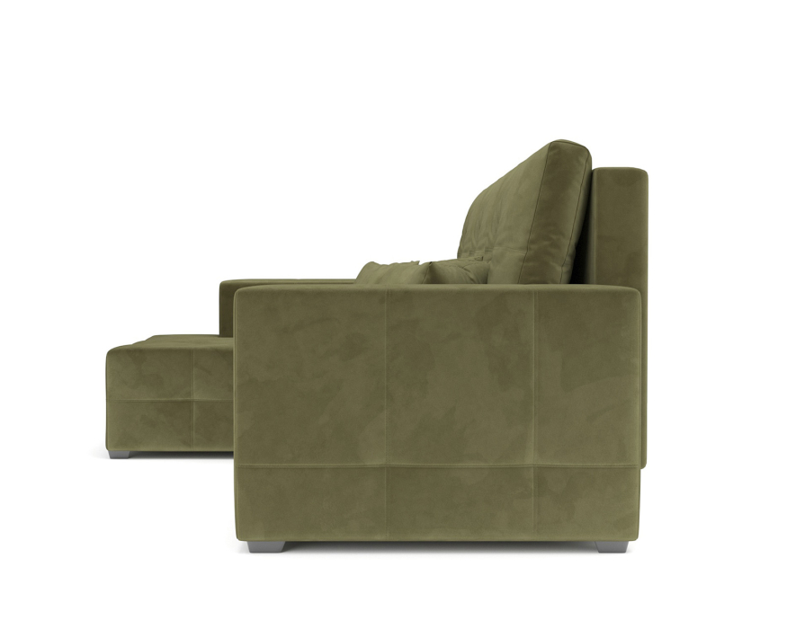 Диваны угловые в гостиную, Диван угловой Монреаль Левый угол (Велюр)