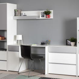 Стол компьютерный с верхней полкой и комодом Торонто