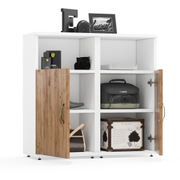 Две тумбы с дверками Лидер-8.