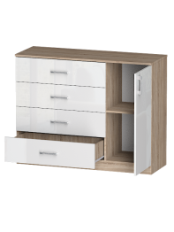 Комод Лайф 115*40*90 Дуб сонома