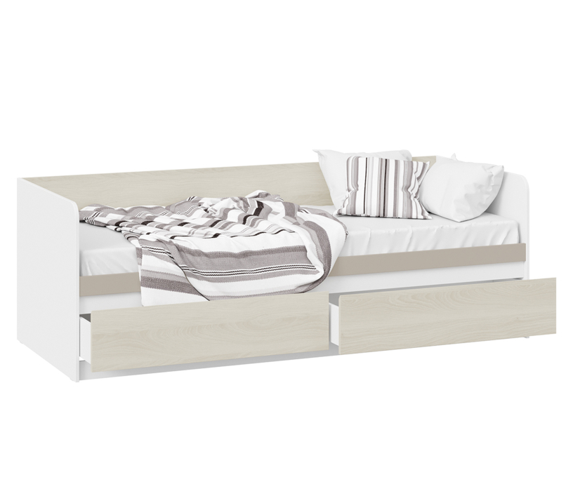 Кровати 80х200, Кровать (386.12.002) Сканди