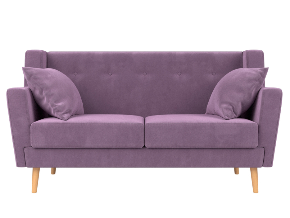 Диваны прямые кухонные, Прямой диван Брайтон 2, микровельвет