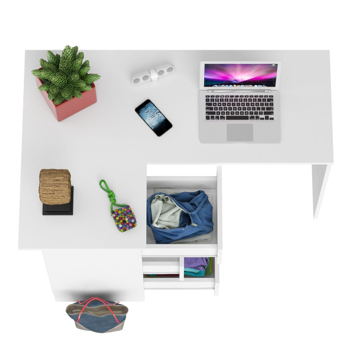 Детские столы, Угловой компьютерный стол Мори МС-16 левый