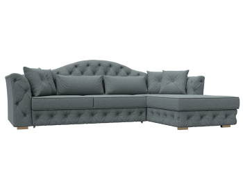 Диван угловой Артис правый угол, рогожка Амур