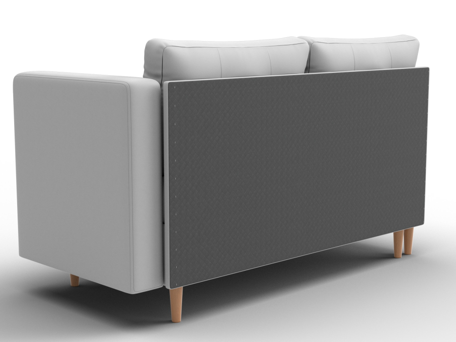 Маленькие спальные диваны, Кушетка Лига-098, экокожа 