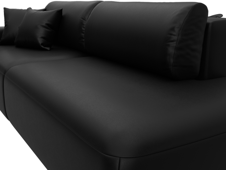 Диваны еврокнижки, Диван прямой Лига-036 НПБ Модерн подлокотник слева, экокожа GRIFON