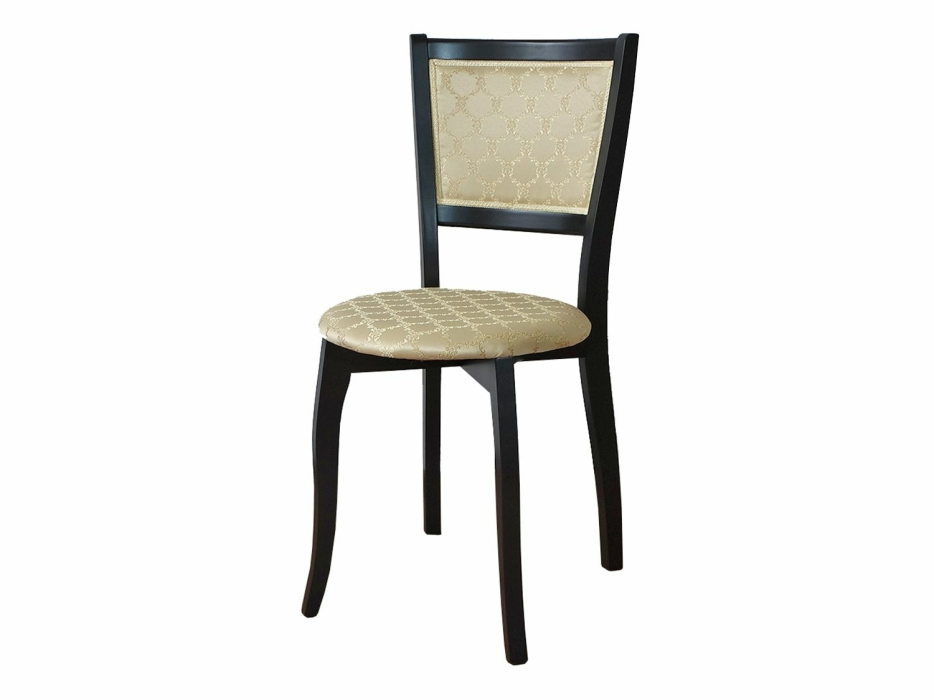 Стулья, Стул С-33 / Тон 305 Черный / Андрис Бежевый Соты ( Комплект 2 шт. )