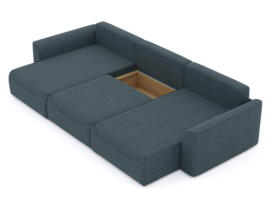 Диваны угловые в гостиную, Диван-кровать П-образный Рафаэль еврокнижка НПБ, рогожка Люкс