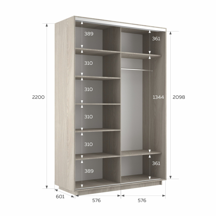 Шкафы-купе 2-х дверные, Шкаф-купе Экспресс 2-х дверный Фотопечать Шелк Стекла 120х60х220
