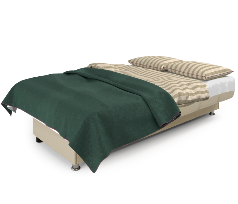 Диваны кровати со спальным местом, Диван-кровать Гамма БП 120, экокожа