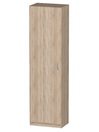 Распашной шкаф Лайф для одежды 60*40*215 Дуб сонома