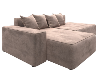 Диван угловой Лига-079 угол левый, велюр TOWER