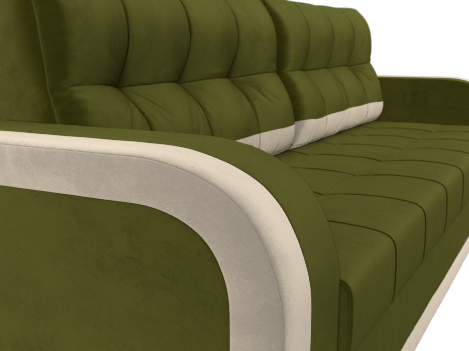 Диваны с ящиком для белья, Диван прямой Марсель, микровельвет