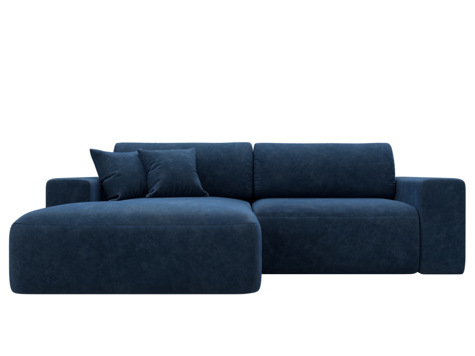 Диваны угловые в гостиную, Диван угловой Лига-036 НПБ Классик левый угол, велюр BRUT