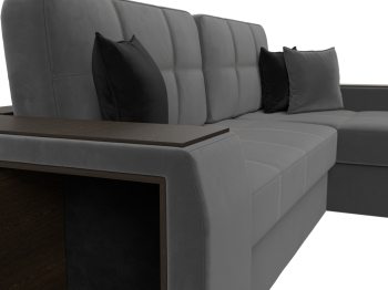 Угловой диван Брюссель правый угол, велюр