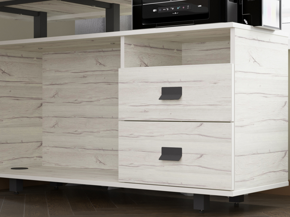 Письменные столы, Стол рабочий универсальный Калифорния Хардвиг 1200 ЛДСП