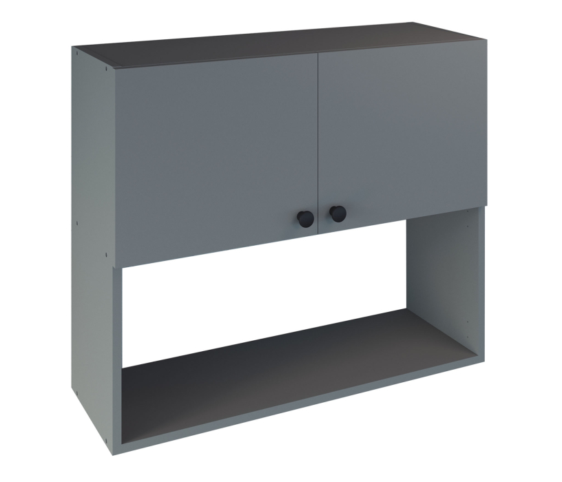 Кухонные гарнитуры, Кухня Бэлла 2,4 м Серый