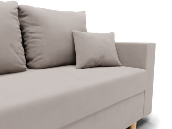 Прямой диван Адам,еврокнижка,велюр