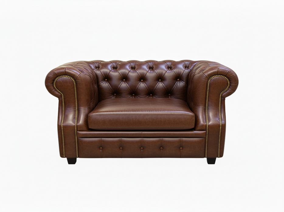 Кресло для отдыха, Кресло  Честер Лофт экокожа