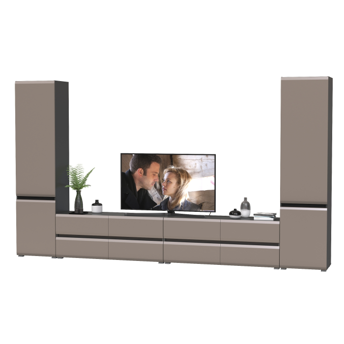 Стенки для гостиной, Мебель для гостиной корпусная Сидней № 128