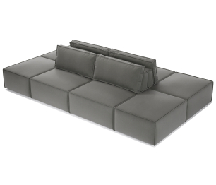 Диван модульный Шарм 25 340х190х70 см, велюр