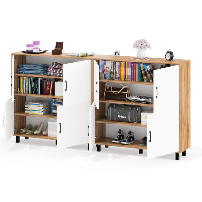 Комоды, Две тумбы-комода с дверками РВК 126-1204