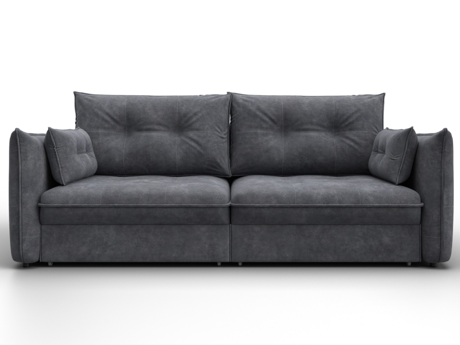 Диваны еврокнижки, Диван прямой Лига-100 НПБ, велюр BRUT