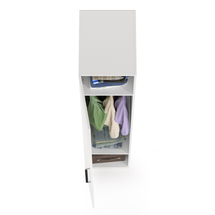 Шкафы одностворчатые, Шкаф-пенал Валенсия 13.207