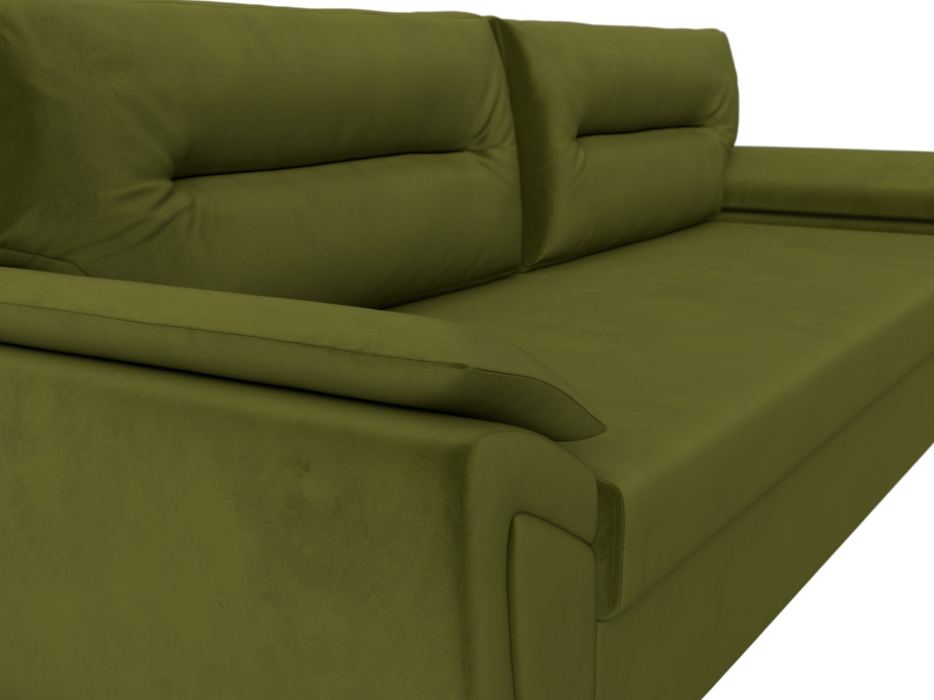 Диваны еврокнижки, Прямой диван Нэстор Лайт, микровельвет