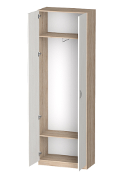 Распашной шкаф Лайф для одежды 80*40*240 Дуб сонома