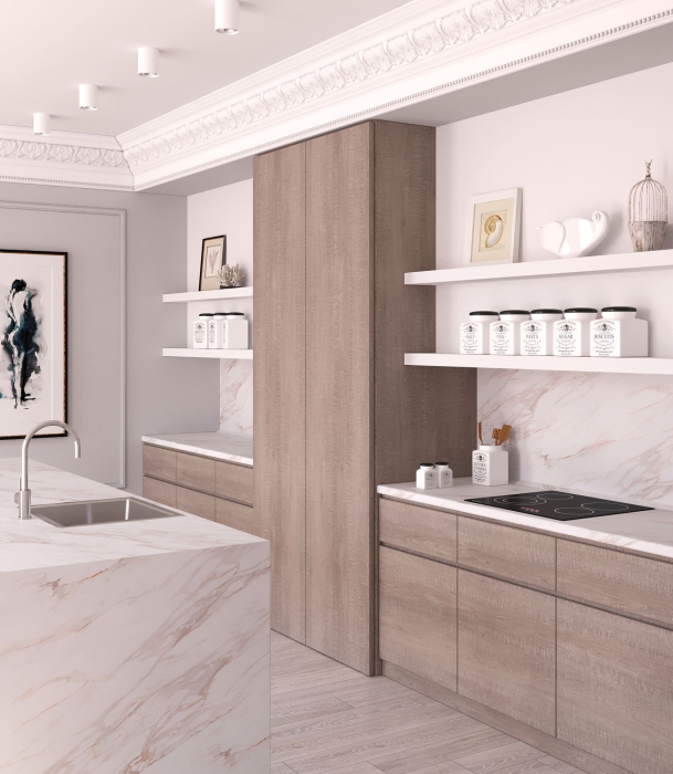 Столешницы, Столешница 4150*595*38 влагостойкая Ботаника 2742_Т