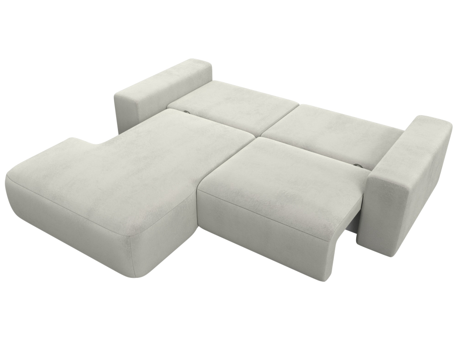 Диваны угловые в гостиную, Диван угловой Лига-036 НПБ Классик левый угол, велюр TOWER