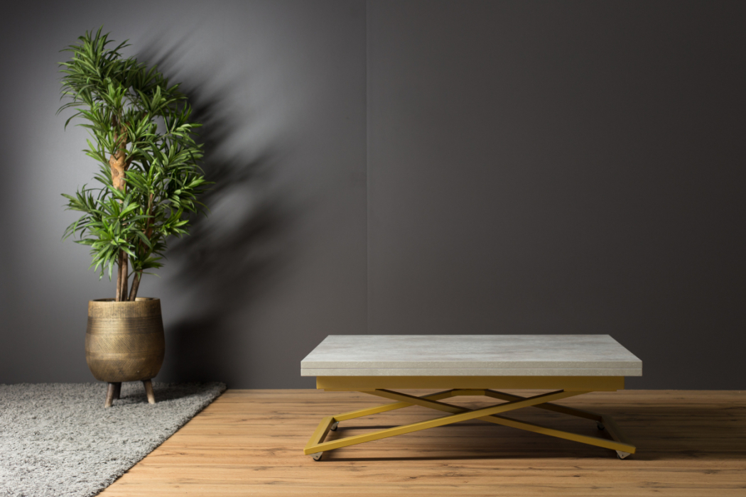 Столы-трансформеры, Стол трансформер Compact (золотые опоры)