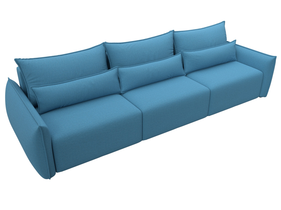 Диваны еврокнижки, Диван прямой Лига-051 НПБ Лонг, рогожка Амур