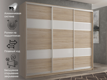 Шкаф-купе 3х дверный Кааппи 8 240х45