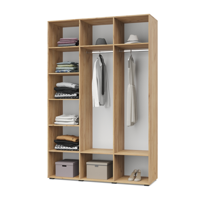 Шкафы распашные, Модульная система Стоун С31 Шкаф