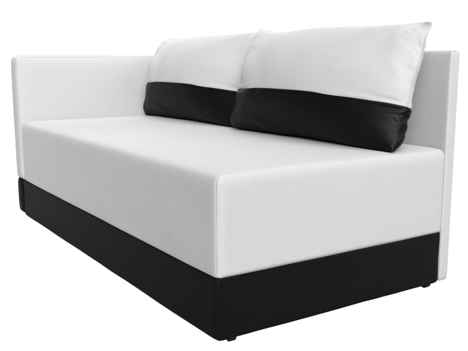 Кушетка диван, Кушетка Никас левая, экокожа