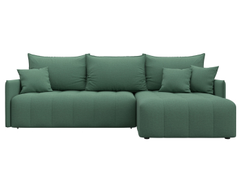 Диван угловой Лига-054 НПБ угол универсальный, рогожка Амур