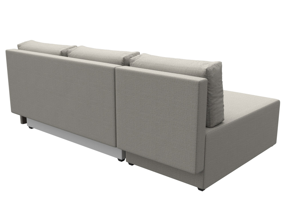 Диваны угловые в гостиную, Диван угловой Поло левый угол, рогожка Амур