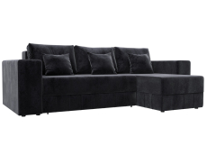 Диваны угловые в гостиную, Диван угловой Лига-076 угол универсальный, велюр TOWER