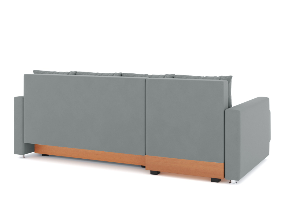 Диваны угловые в гостиную, Диван-кровать угловой Челси еврокнижка, велюр