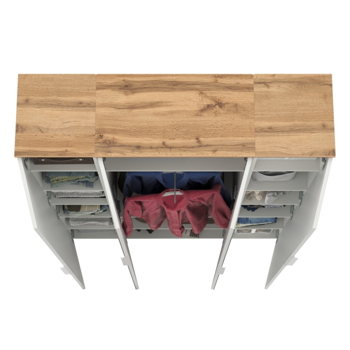 Прихожие, Набор мебели для прихожей из трёх шкафов Октава № 1