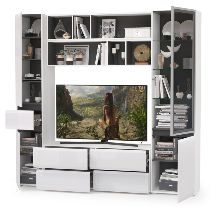 Стенки для гостиной, Сидней набор мебели № 42